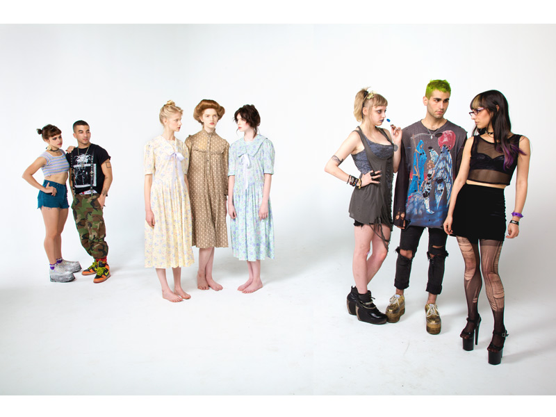 Illustration for article titled Laura Ashley And Goths Are The Future Of Fashion